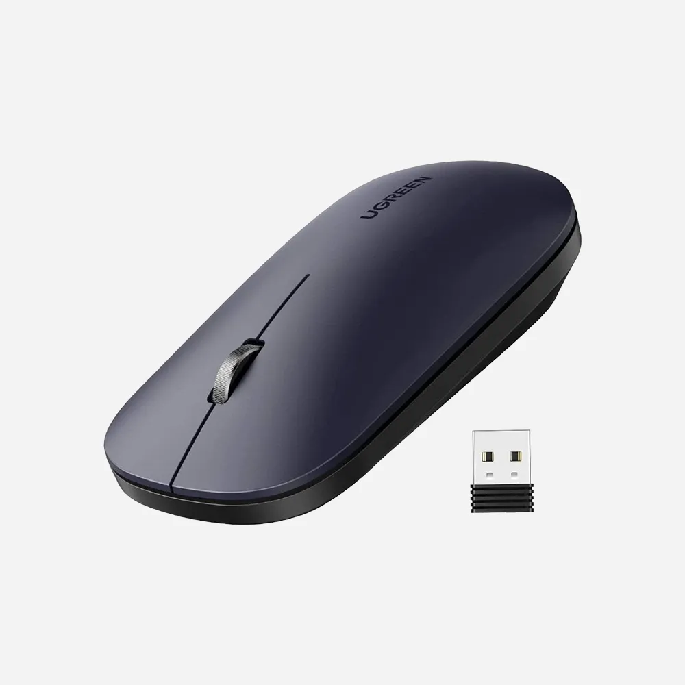 Ugreen Ultra Slim Wireless Mouse (Bluetooth 5.0 + 2.4G)