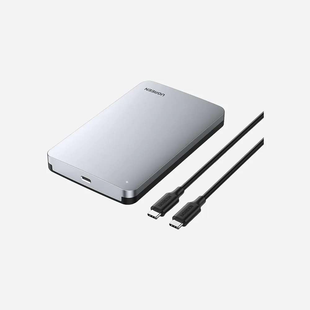 UGREEN 70499 2.5-Inch SATA External Hard Drive Enclosure-CM300-Type C