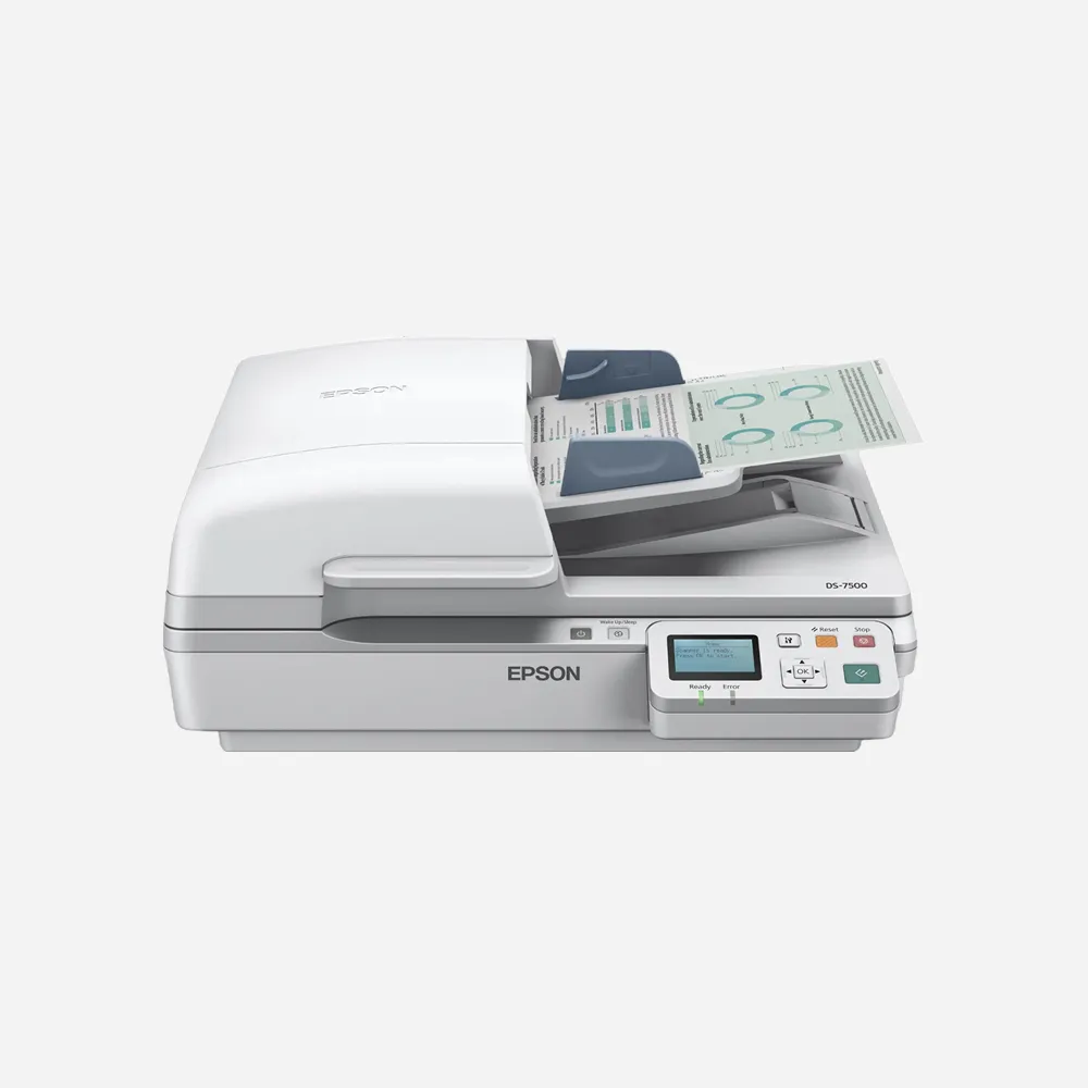 Epson WorkForce DS-6500N Network Duplex ADF Document Scanner – High-Speed Workgroup Office Scanner