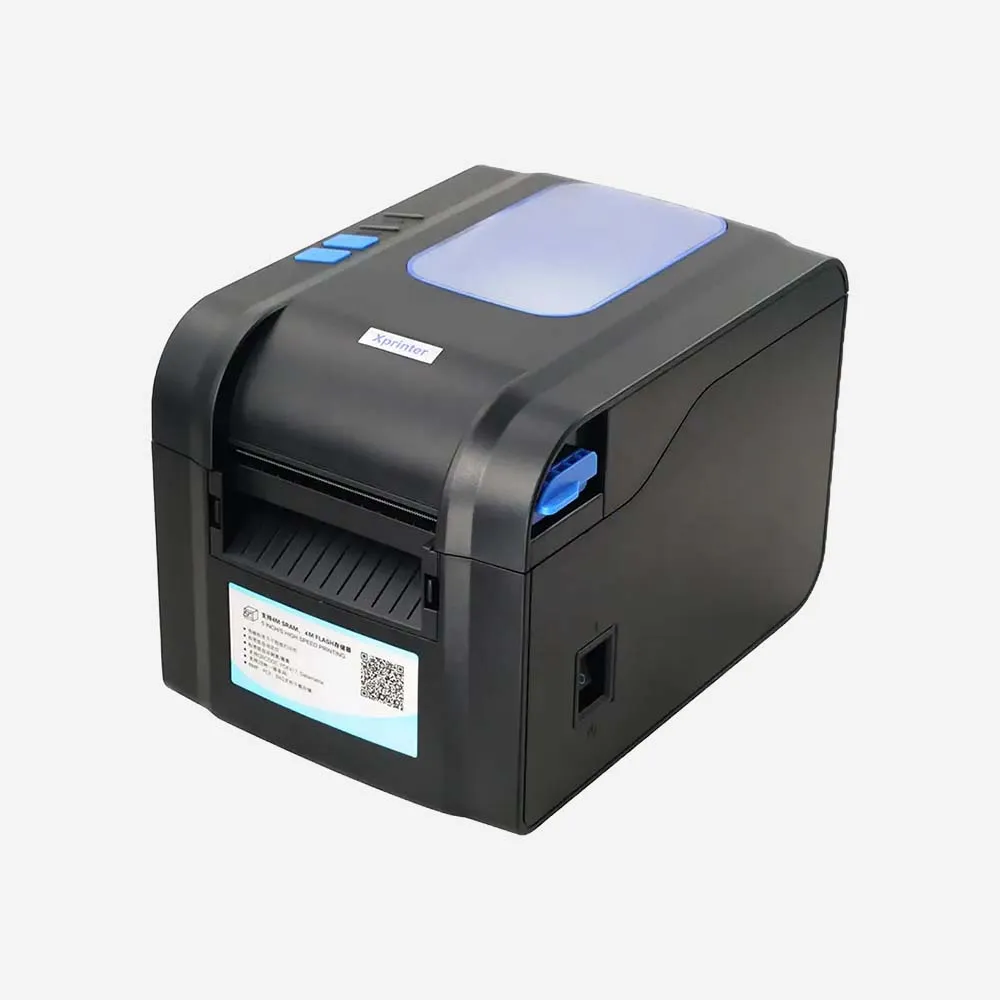 Xprinter XP-370B 3 Inch Thermal Barcode Label Receipt Printer USB Serial