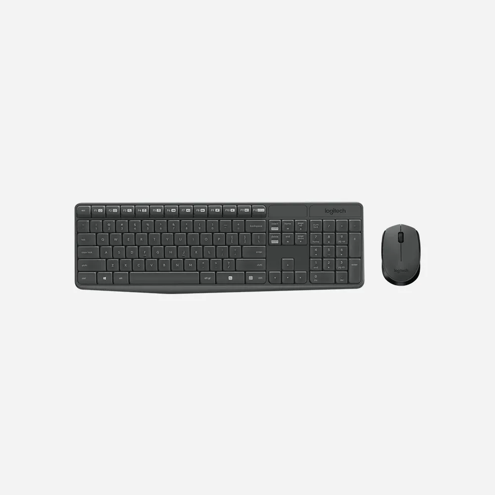 Logitech MK235 WL Keyboard & Mouse Combo Black 920-007927