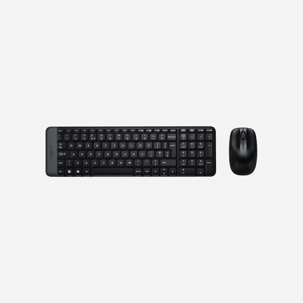 Logitech MK220 WL Keyboard & Mouse Combo Black 920-003160