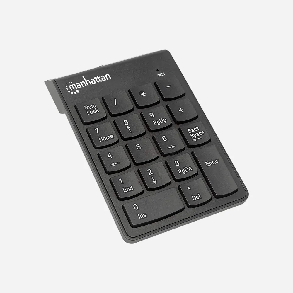 Manhattan Numeric Wireless Keypad - Black